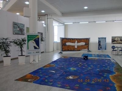 Espa&ccedil;o de Educa&ccedil;&atilde;o Ambiental do Projeto Albatroz no Centreventos