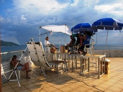 Tatiana Neves em depoimento para o document&aacute;rio "Laje dos Sonhos"