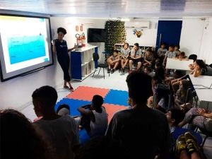 Foto Notícias_Albatroz na Escola_Colégio Portal Brasil_2. Foto Notícias_Albatroz na Escola_Colégio Portal Brasil_2.