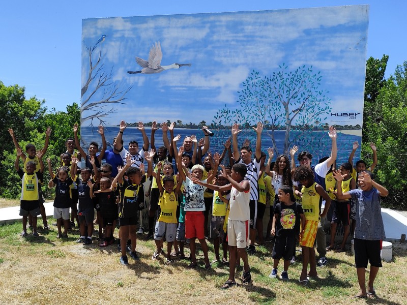 projeto social Leão de Judá no centro de visitação do Projeto Albatroz projeto social Leão de Judá no centro de visitação do Projeto Albatroz