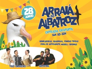 convite arraia do albatroz notícia convite arraia do albatroz notícia