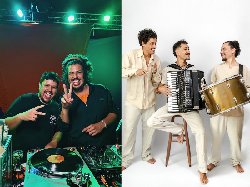 Giravinil e Trio Amarena